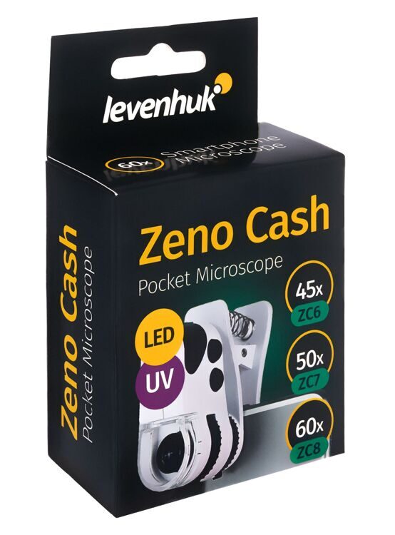 Микроскоп карманный для проверки денег Levenhuk Zeno Cash ZC8