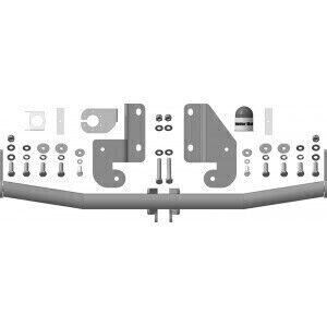 90910-A Фаркоп Motodor Hyundai Solaris 2010 - 2017; Kia Rio 2011 - 2017 (оцинк. Шар) (без электрики)