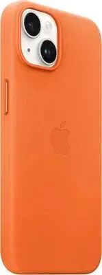 Чехол iPhone 14 Plus Leather Case with MagSafe MPPF3, orange