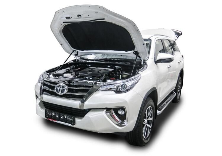 Амортизаторы капота Toyota Fortuner, Hilux 2015- АвтоУПОР UTOFOR011