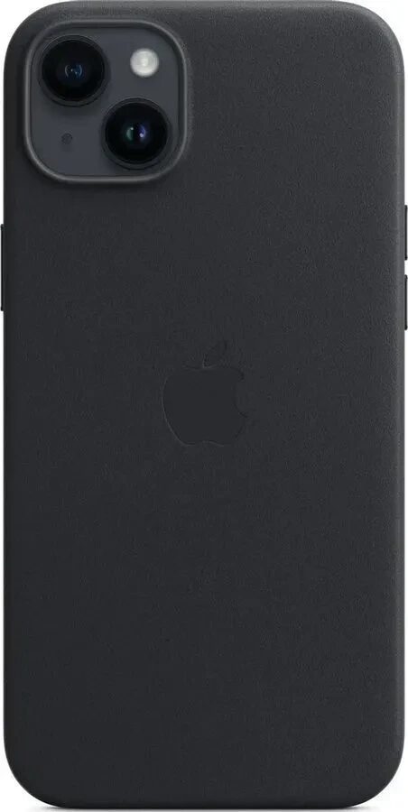 Чехол iPhone 14 Plus Leather Case with MagSafe MPP93, midnight