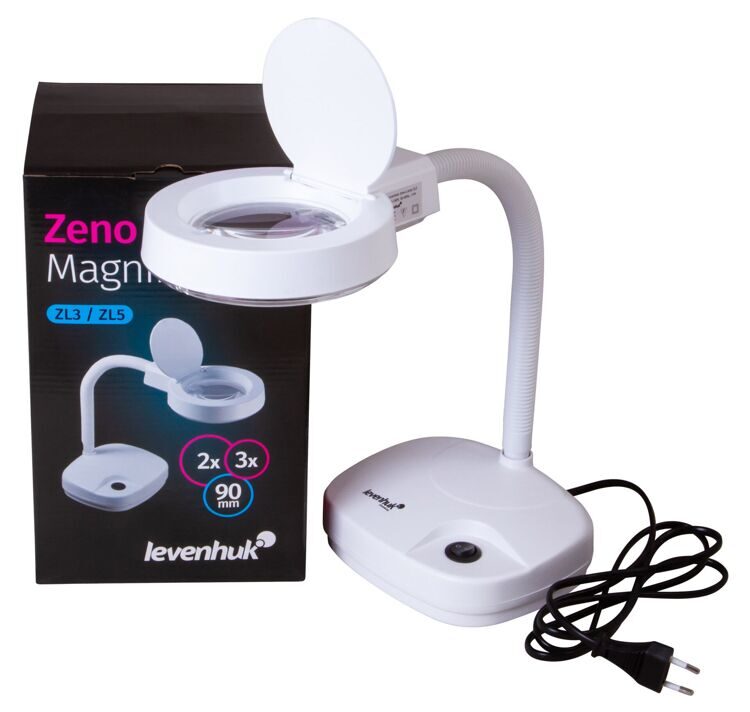 Лупа-лампа Levenhuk Zeno Lamp ZL3 LUM