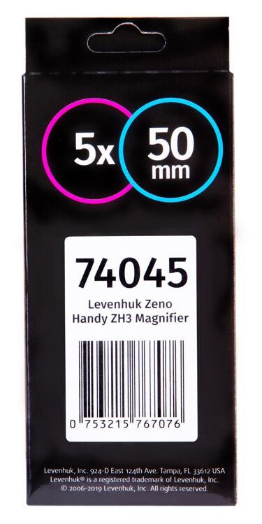 Лупа ручная Levenhuk Zeno Handy ZH3