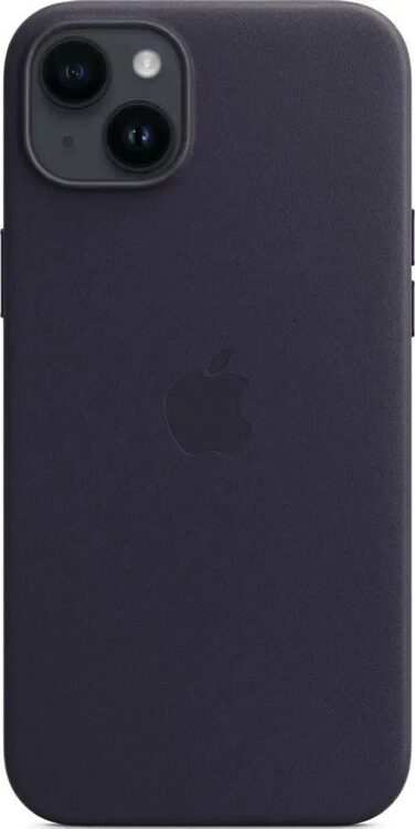 Чехол iPhone 14 Plus Leather Case with MagSafe MPPC3, ink